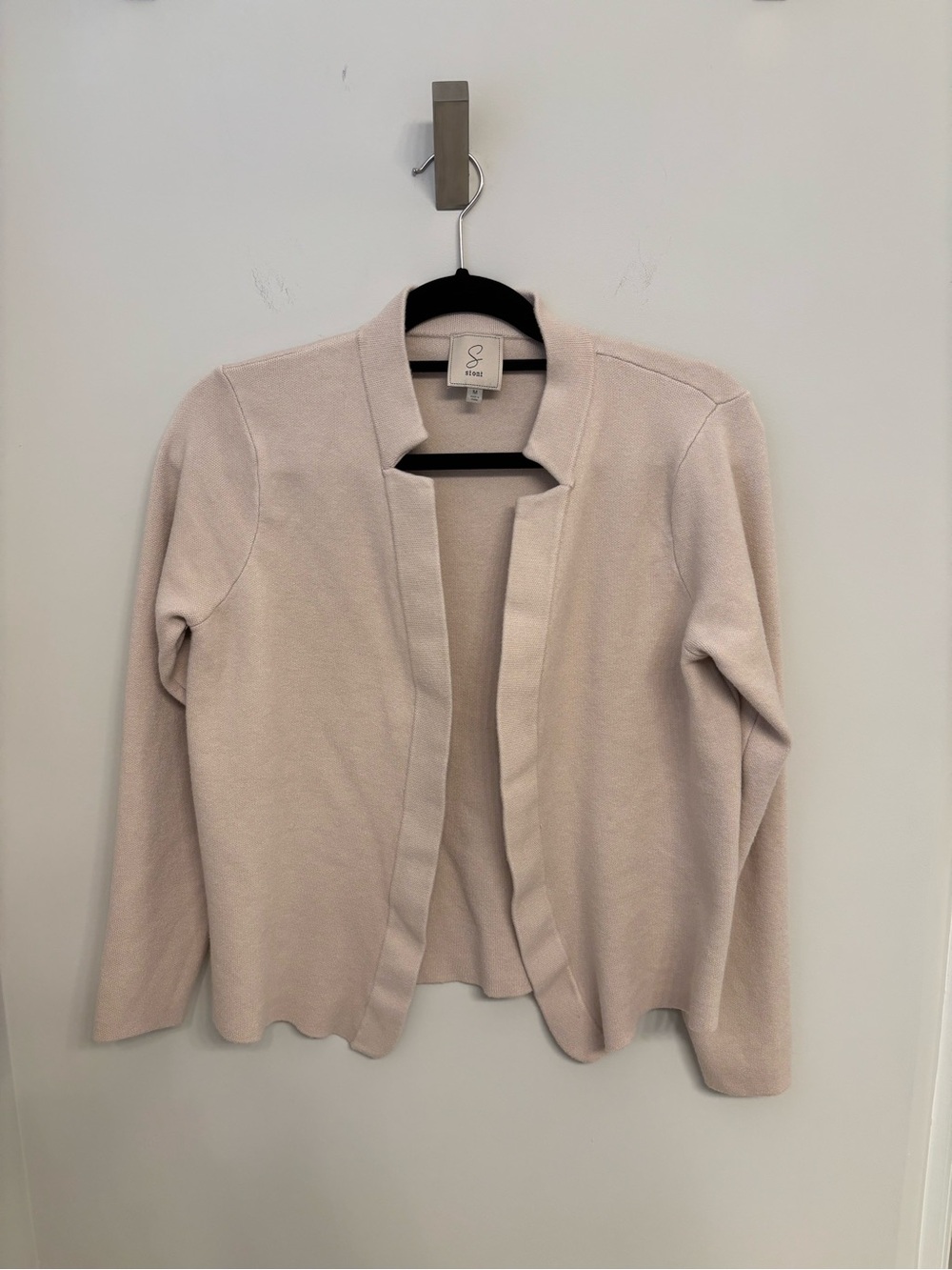 Sioni Open Front Sweater Cardigan - Tan